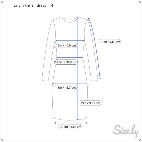 Calvin Klein Lilac Asymmetrical Neck Dress Womens 4 3/4 sleeve Bottom Slit - Picture 3 of 8